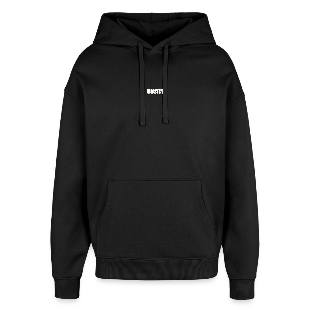 QF_BRAINS Oversized Unisex Hoodie - black