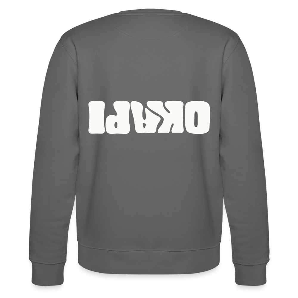 OKAPI ORIGINALS Unisex Bio-Sweatshirt - Anthrazit