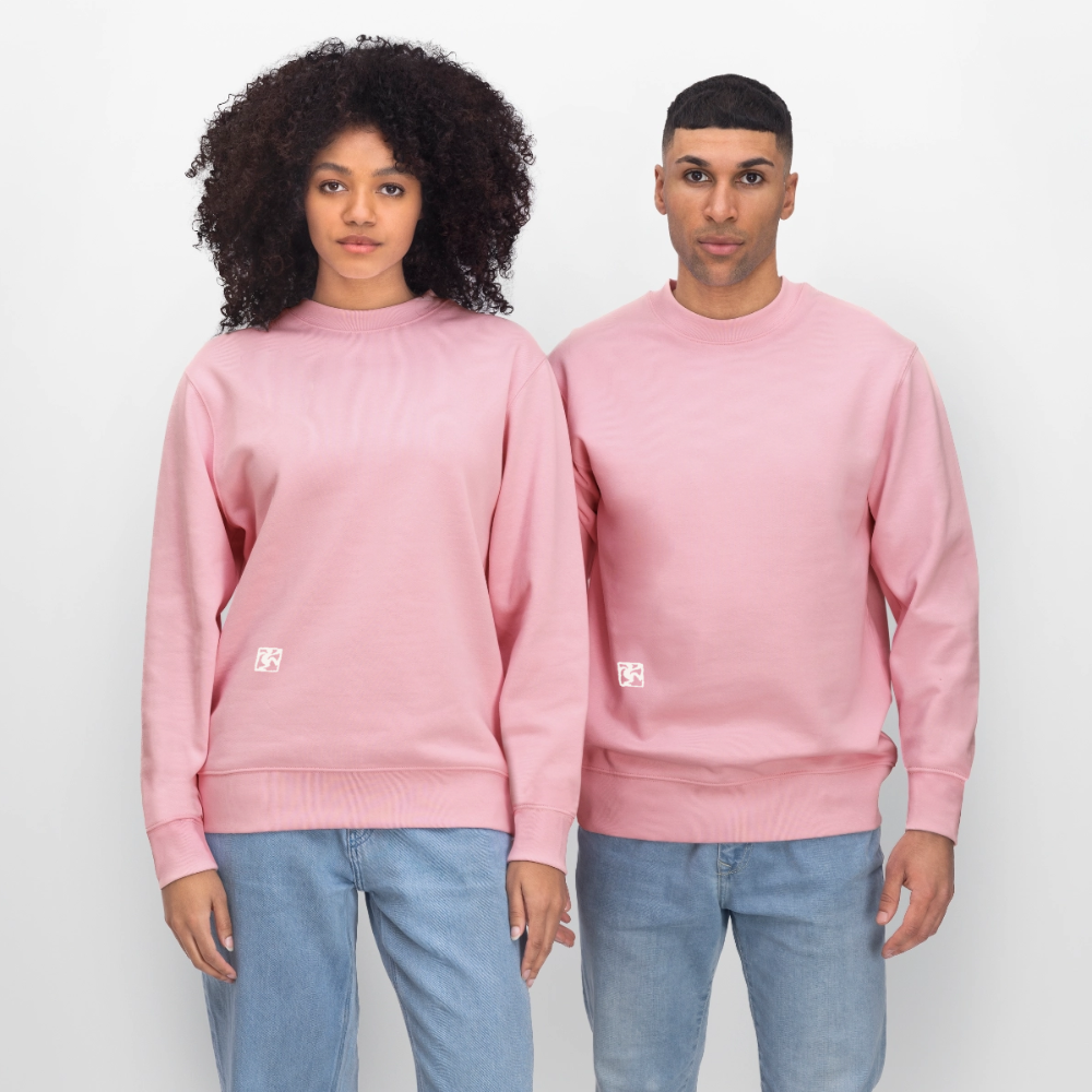 OKAPI ORIGINALS Unisex Bio-Sweatshirt - Hellrosa