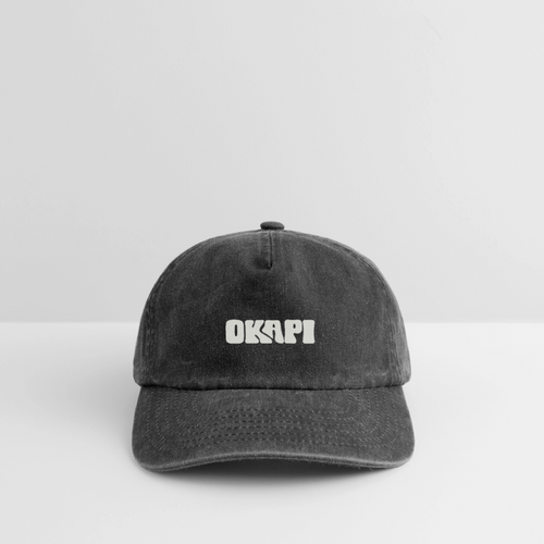 OKAPI Relaxed Vintage Cap - vintage black