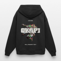 NATURE:WILL:FIGURE:IT:OUT Oversized Unisex Hoodie - black