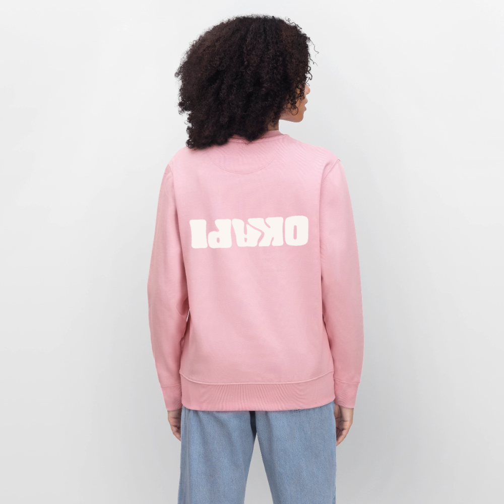 OKAPI ORIGINALS Unisex Bio-Sweatshirt - Hellrosa