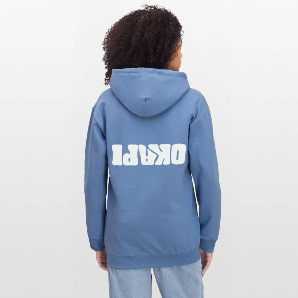 OKAPI VERT* Unisex Softstyle® Hoodie - Carolina Blue