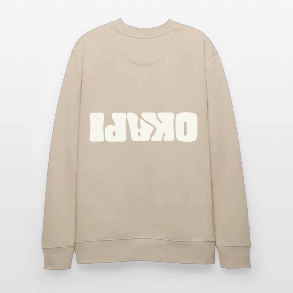 OKAPI ORIGINALS Unisex Bio-Sweatshirt - Beige