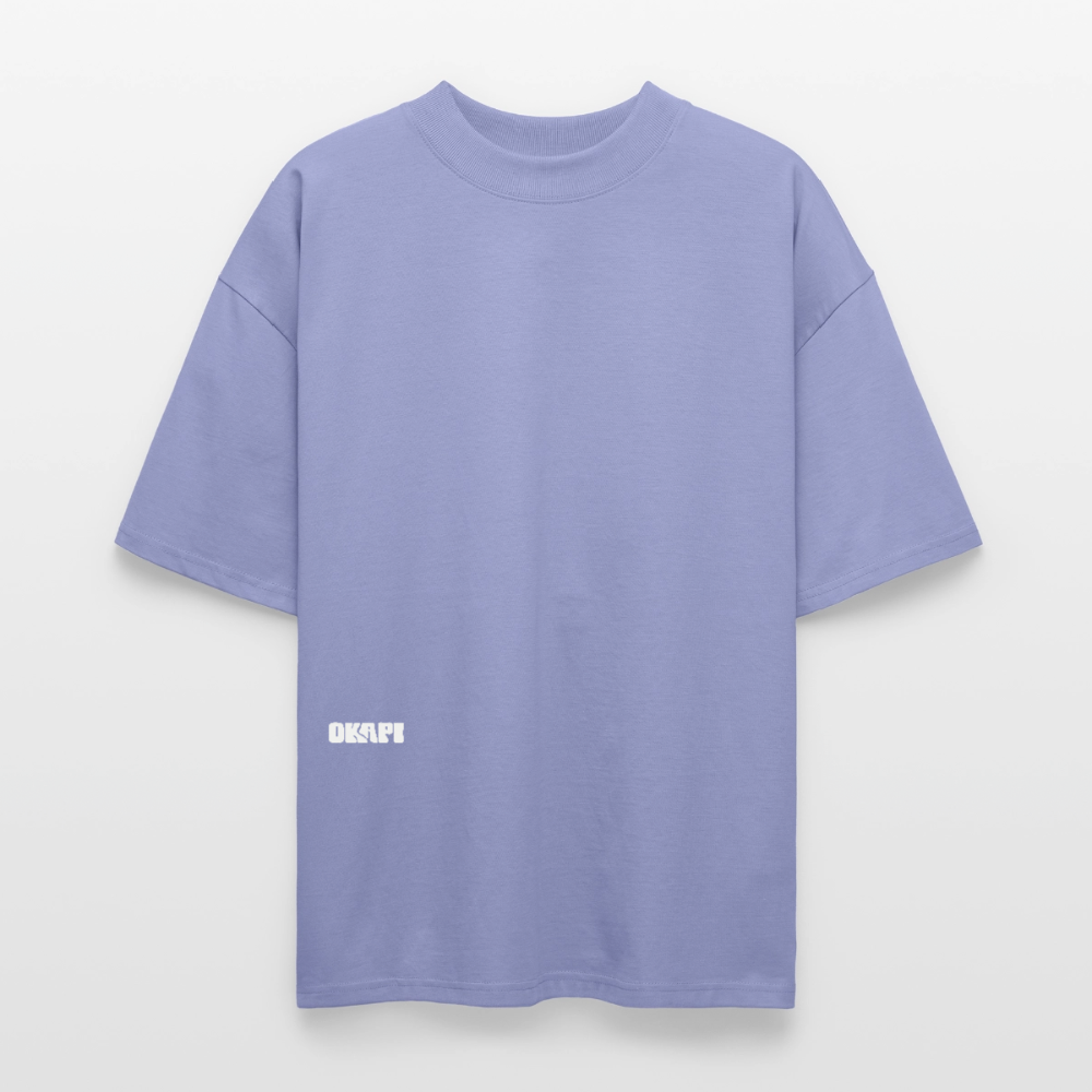 YOUR SOUL* Oversized Unisex Organic Shirt - violet