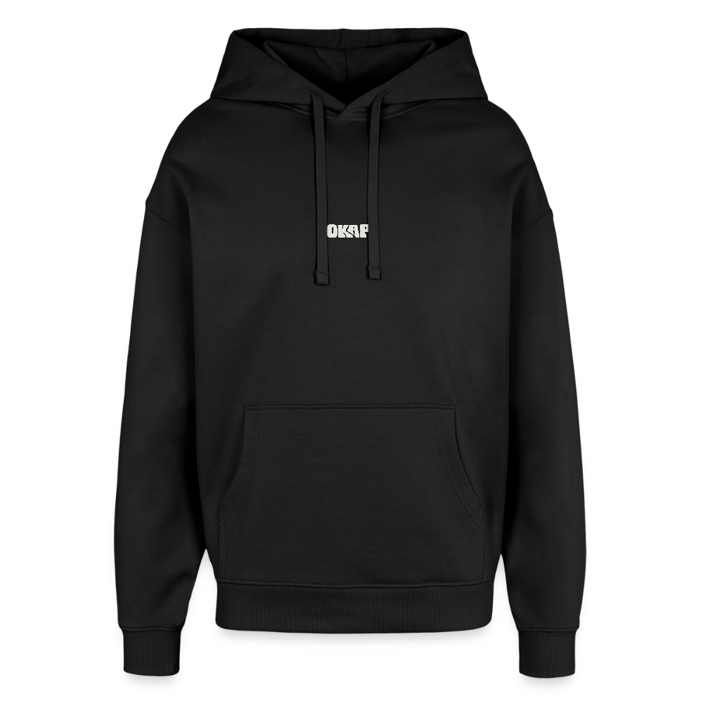 NATURE:WILL:FIGURE:IT:OUT Oversized Unisex Hoodie - black