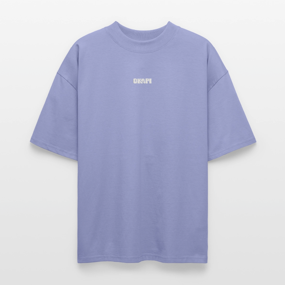 QF_BRAINS Oversized Unisex Organic Shirt - violet