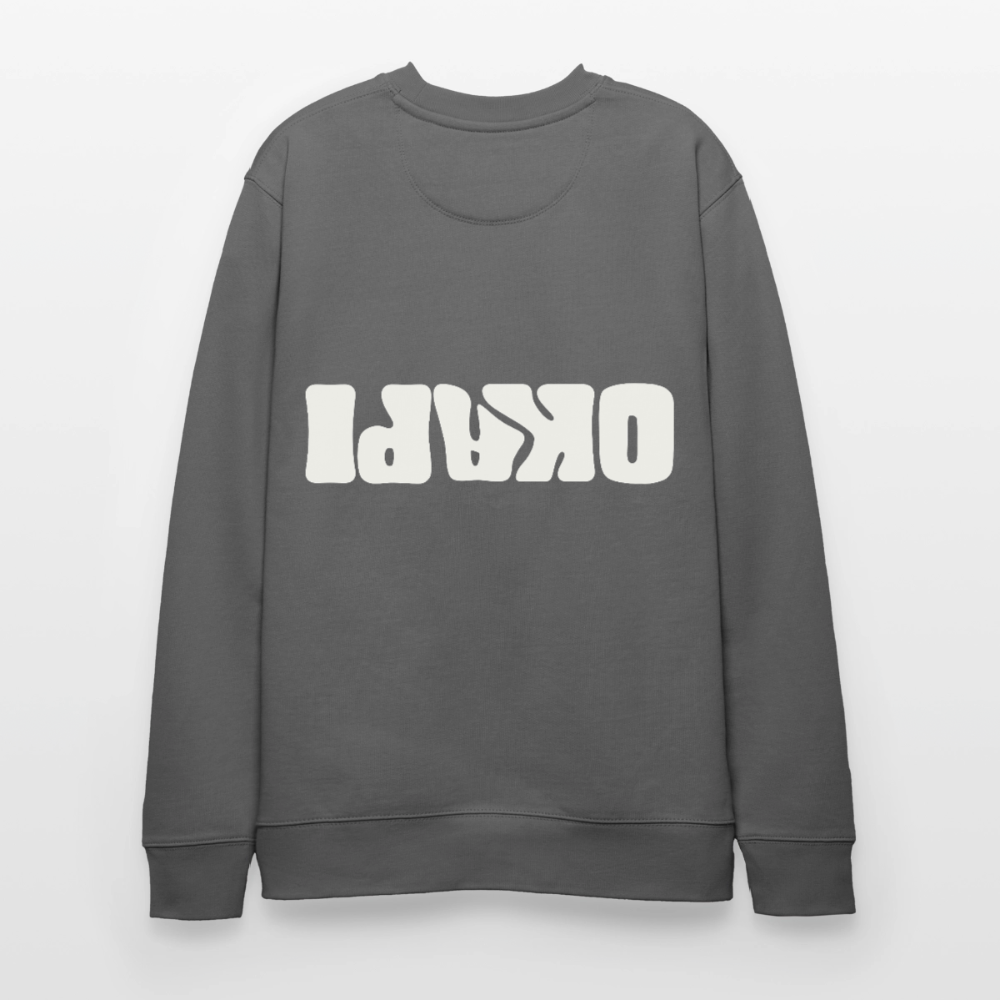 OKAPI ORIGINALS Unisex Bio-Sweatshirt - Anthrazit