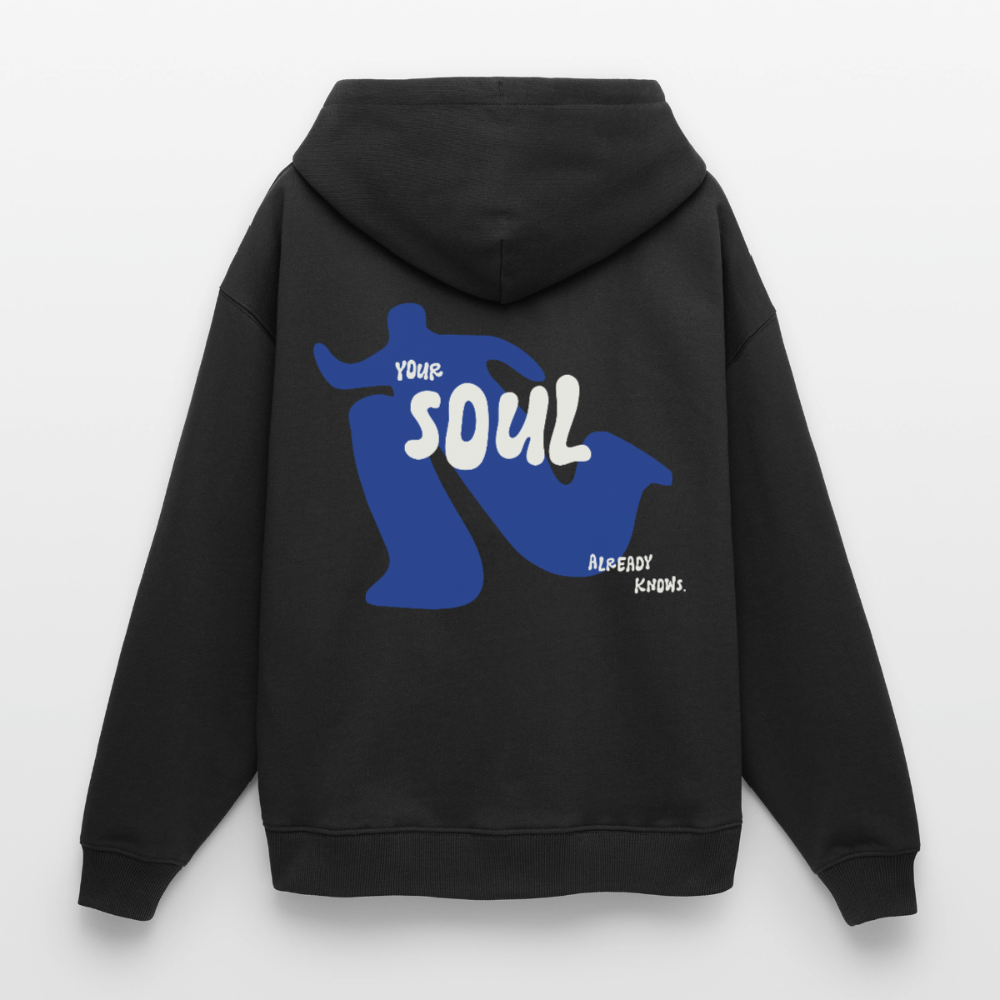 YOURSOUL* Oversized Unisex Hoodie - black